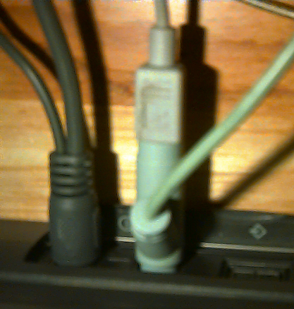 Daisy chained ADB ports