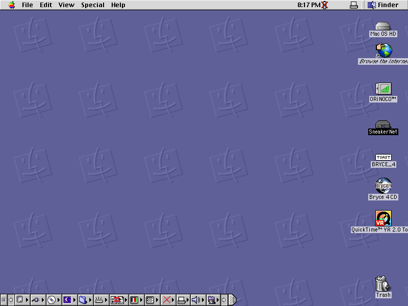 PowerBook 1400cs desktop
