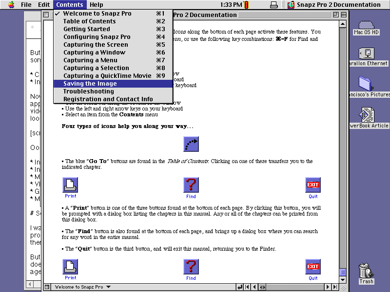 Snapz Pro documentation
