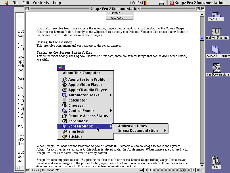 Snapz Pro documentation